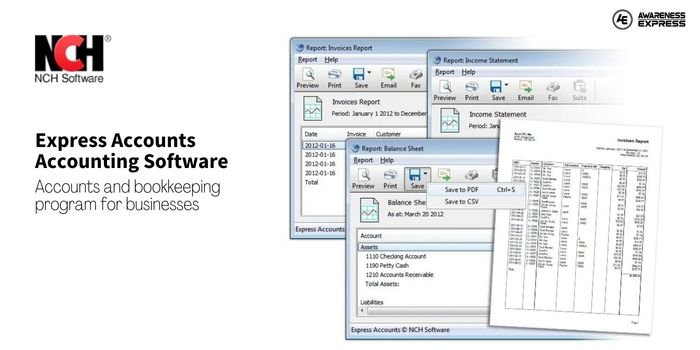 NCH Express Accounts - Free Accounting Software